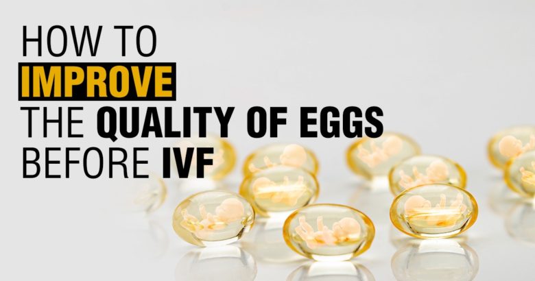 How to improve the quality of eggs before IVF